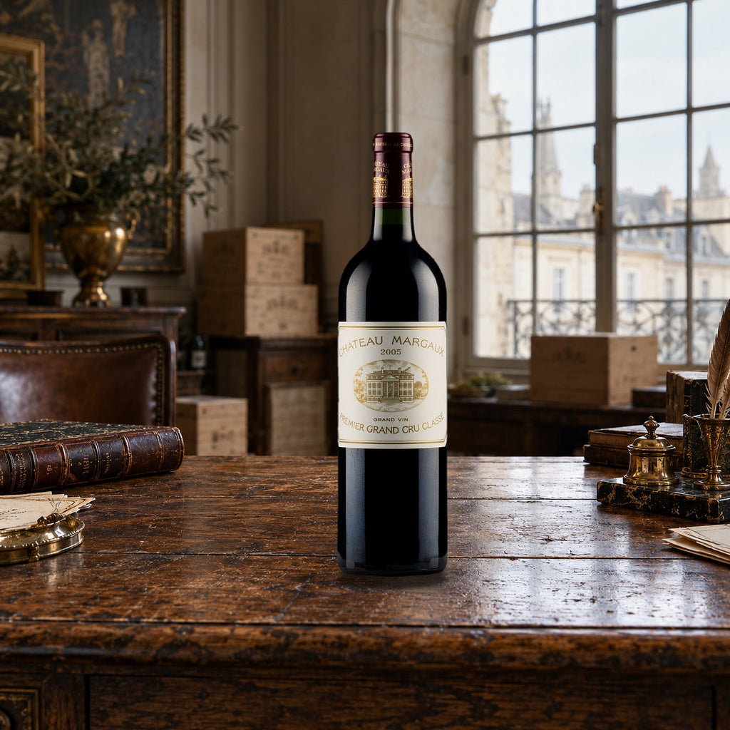 Chateau Margaux Margaux 2005 With Wood Box merchant ledger desk