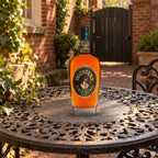 Michter's 10 Year Single Barrel Kentucky Straight Rye Whiskey colonial brick courtyard