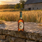 Michters US1 Single Barrel Straight Rye Whiskey rye field wall