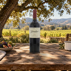 Schrader Cabernet Sauvignon To Kalon Vineyard Napa Valley 2023 oak tree picnic table