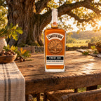 Old Charter Oak Finest Oak Kentucky Straight Bourbon Whiskey oak canopy table