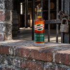 Old Fitzgerald Kentucky Straight Bourbon 7 Year Whiskey Bottled-In-Bond bonded gate ledge