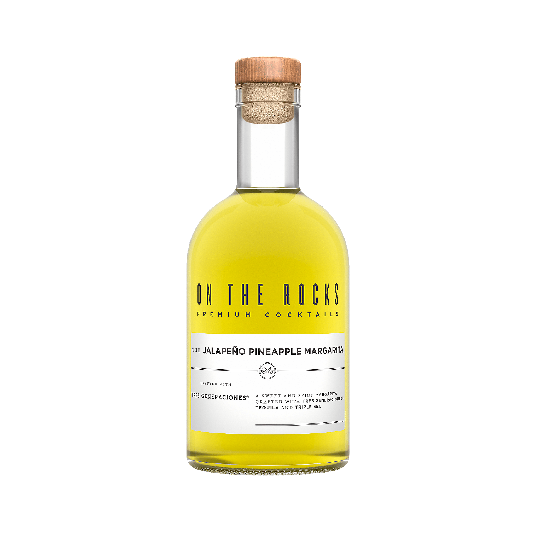 Otr-On The Rocks The Jalapeno Pineapple Margarita Tres Generaciones 40 - Liquor Geeks