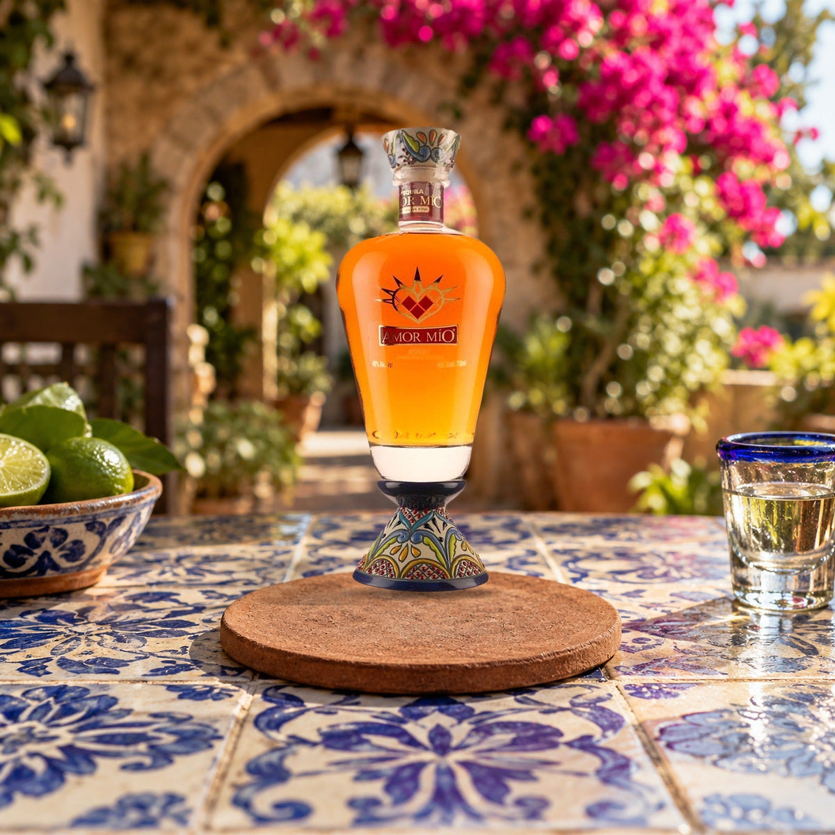 Amor Mio Tequila Añejo lifestyle scene 3