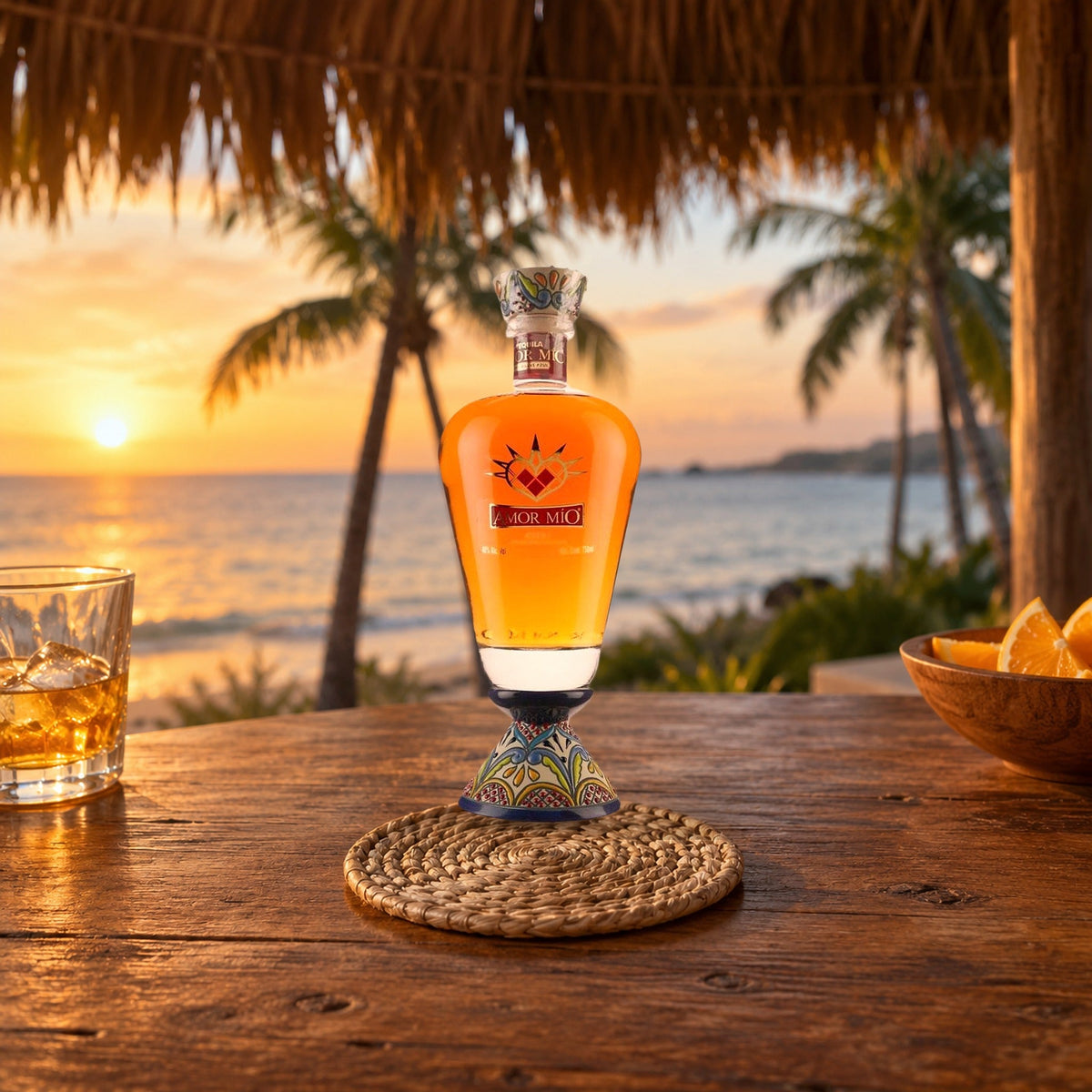 Amor Mio Tequila Añejo lifestyle scene 4