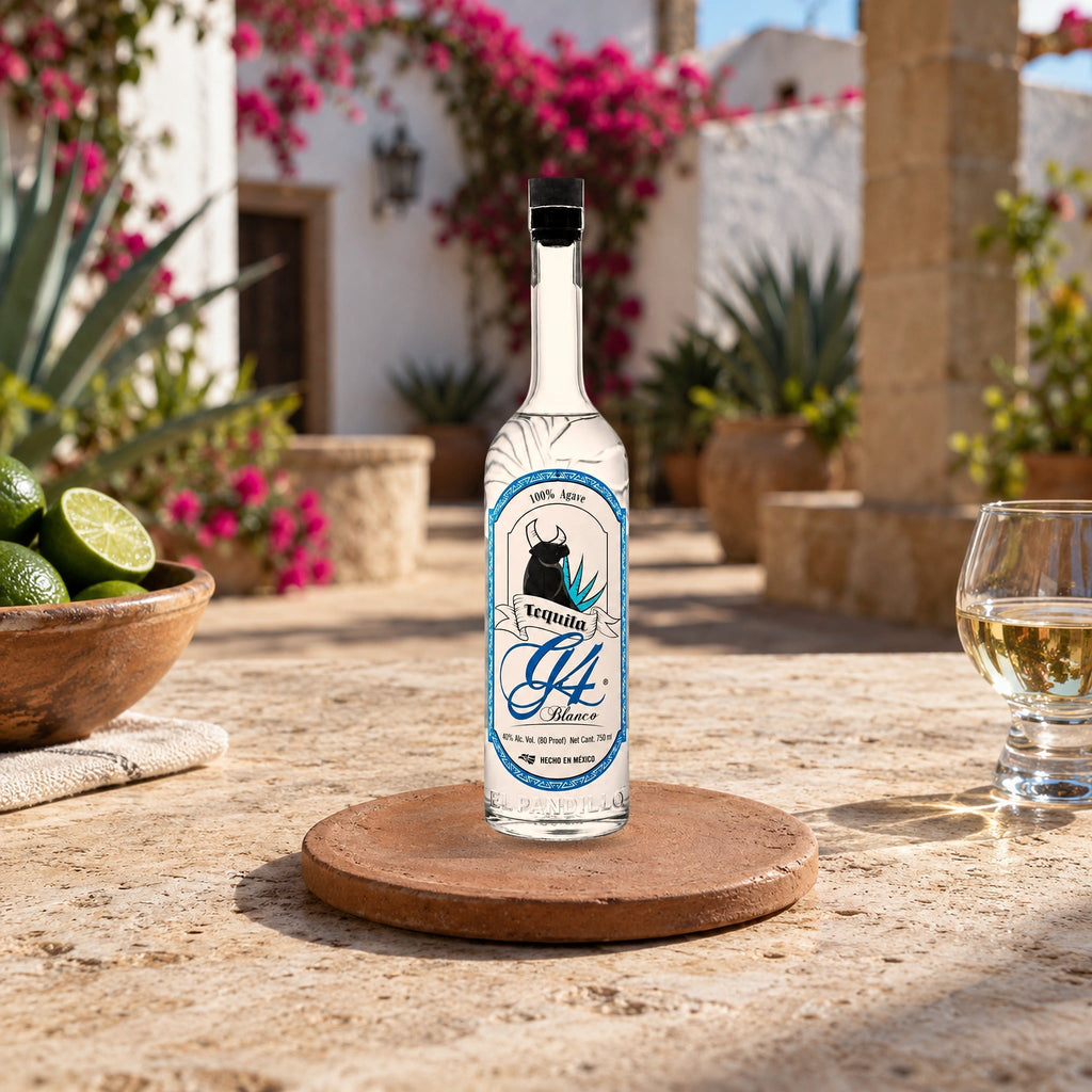 G4 Tequila Blanco Clásico courtyard patio