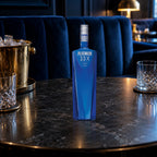 Platinum 10X Vodka blue velvet booth