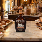 Praline Original Pecan Liqueur praline shop counter