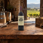 Heitz Cellar Cabernet Sauvignon Martha's Vineyard Napa Valley 2019 With Wood Box redwood barn bench