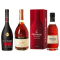 Rémy Martin VSOP, 1738 Accord Royal & Hennessy VSOP Trio