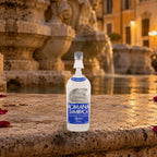Romana Sambuca Liqueur piazza fountain step