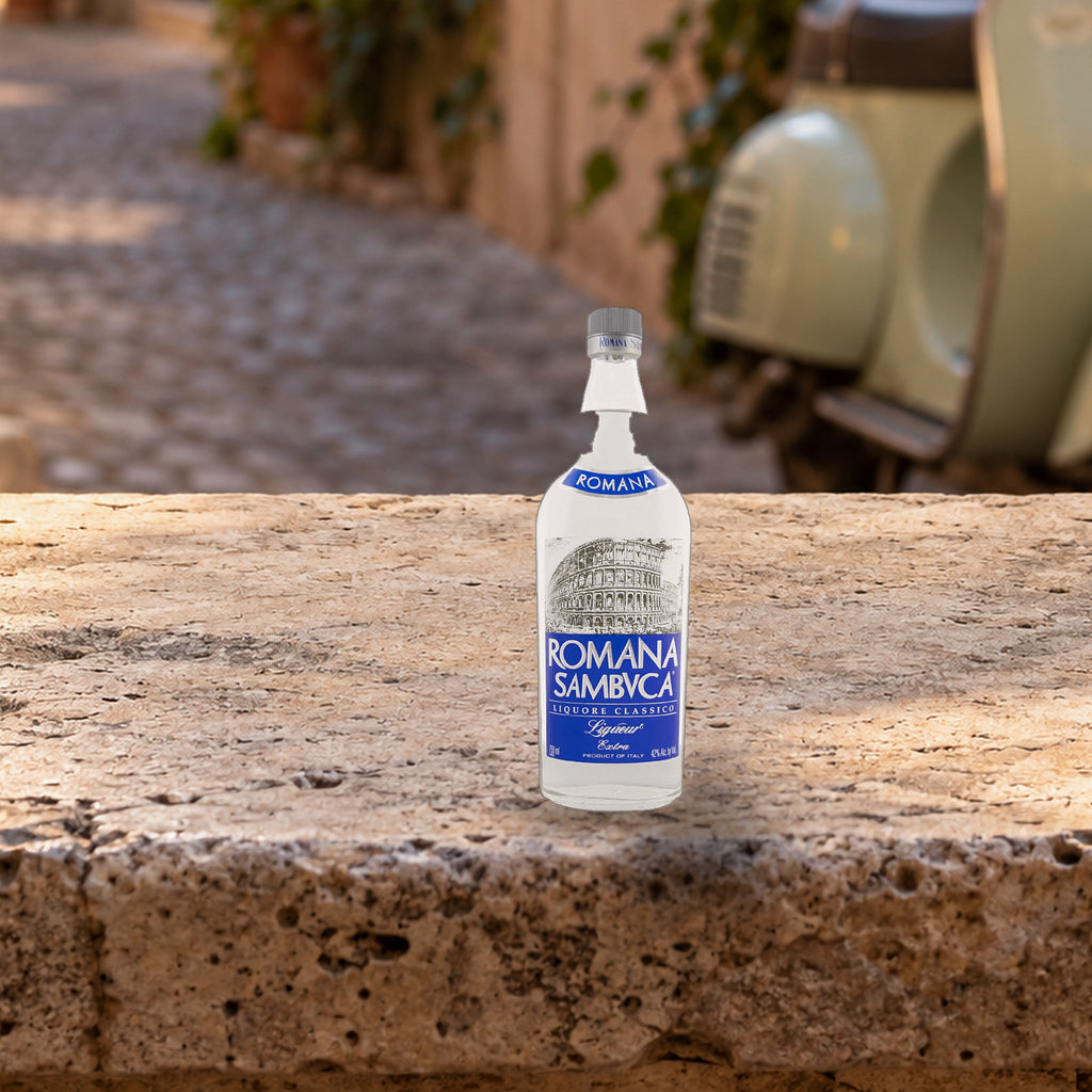 Romana Sambuca Liqueur roman side street