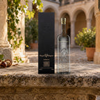 Royal Dragon Imperial Vodka castle courtyard bench