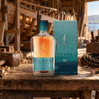 Scapa Single Malt Scotch 16 Year Old Whiskey boatshed bench