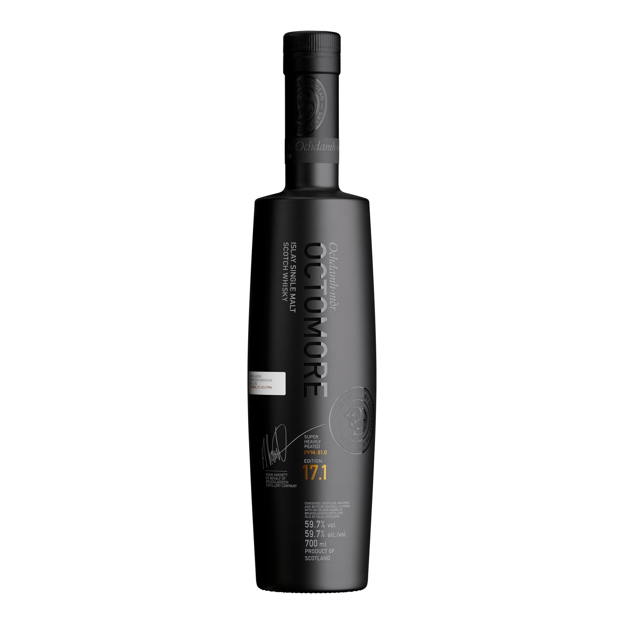 Octomore 17.1 Super Heavily Peated Single Malt Scotch Whisky 5 Year