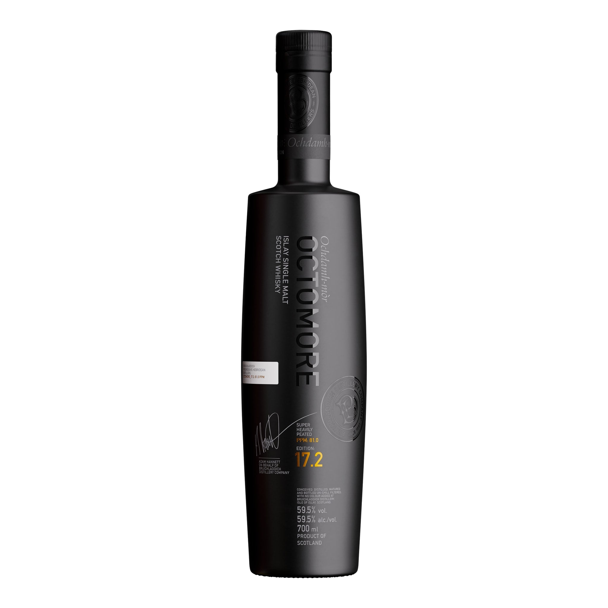 Octomore Edition 17.2 Super Heavily Peated 5 Year Single Malt Scotch Whisky