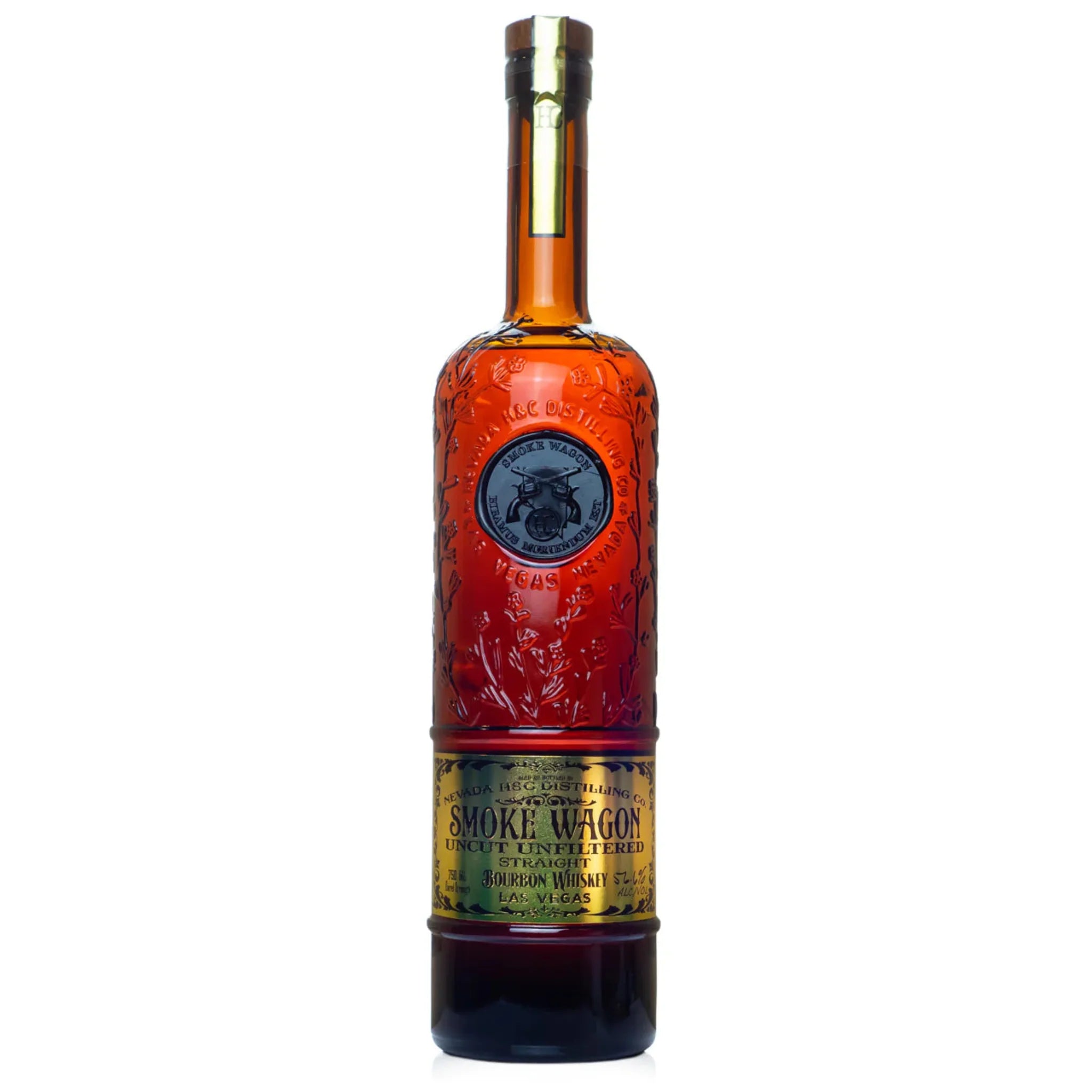 Smoke Wagon Straight Bourbon Whiskey – Uncut Unfiltered