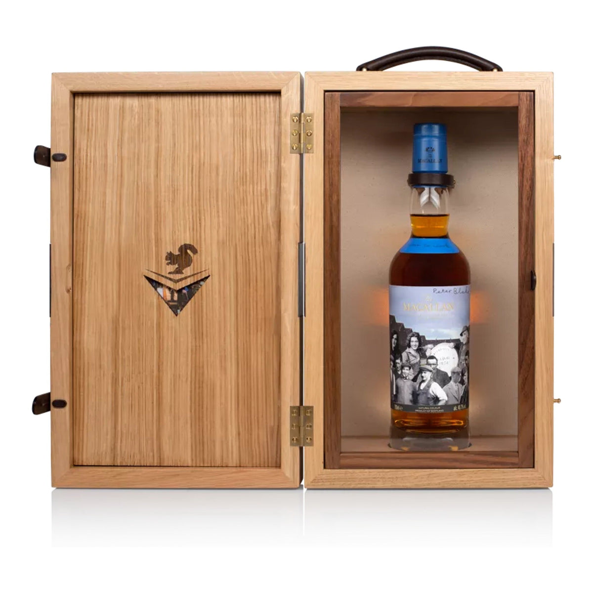 The Macallan Down to Work 1967 – Sir Peter Blake, in its European oak case