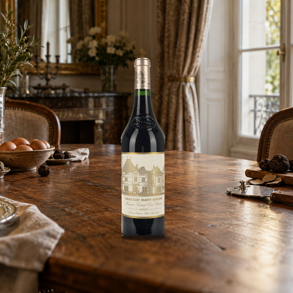 Chateau Haut Brion Pessac Leognan 2022 With Wood Box truffle dining table