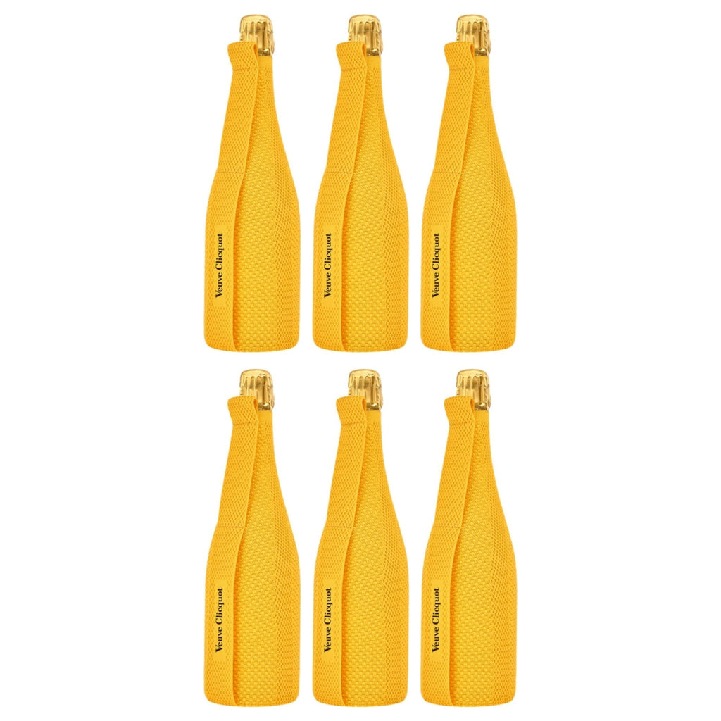 Veuve Clicquot Champagne Brut Yellow Label W/ Ice Jacket 6-Pack