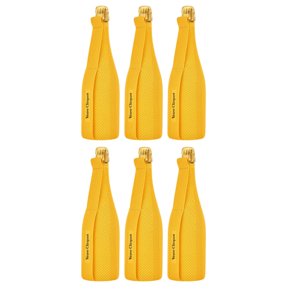 Veuve Clicquot Champagne Brut Yellow Label W/ Ice Jacket 6-Pack
