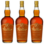 W.L. Weller Single Barrel Kentucky Straight Bourbon Whiskey 3-Pack