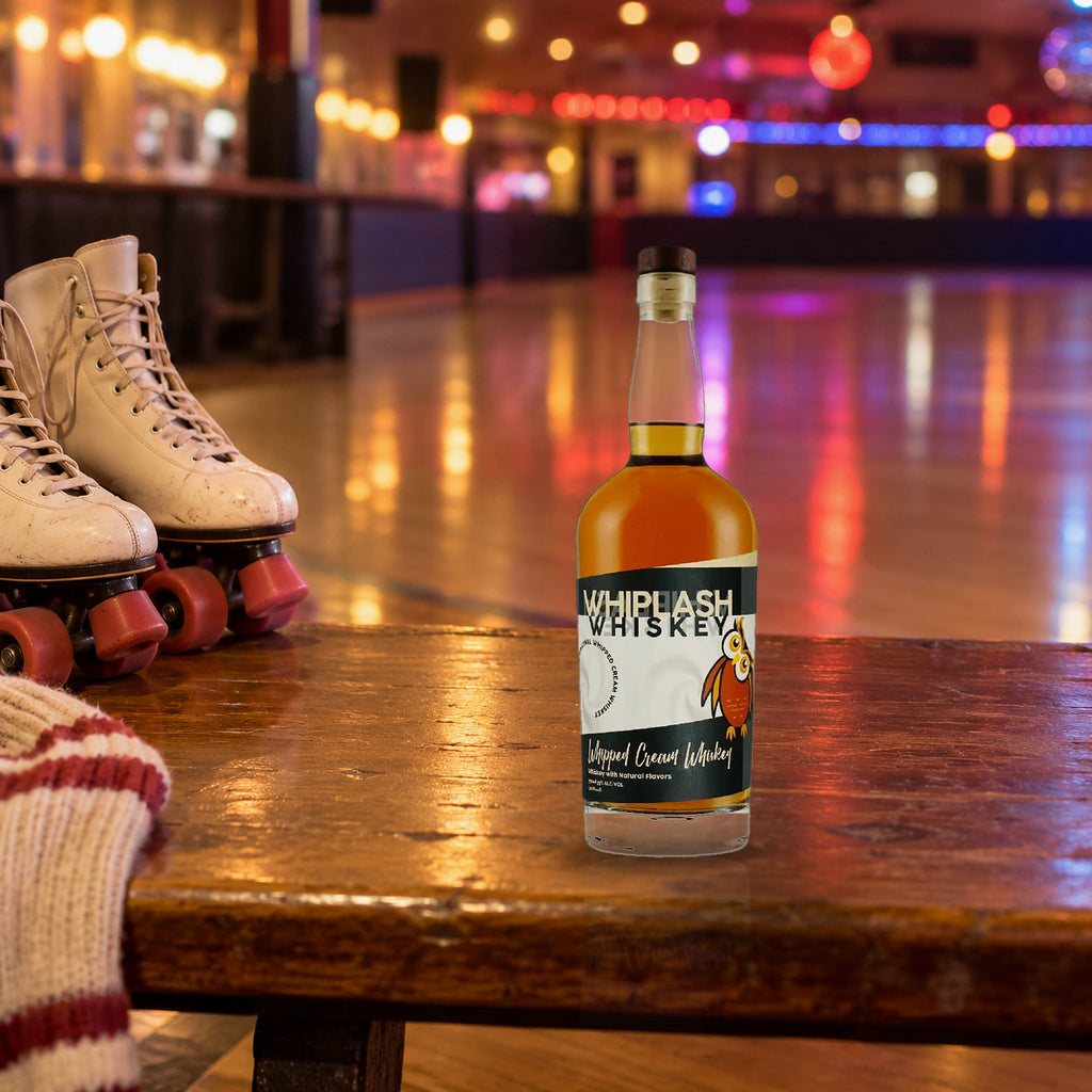 Whiplash Whipped Cream Flavored Whiskey roller rink