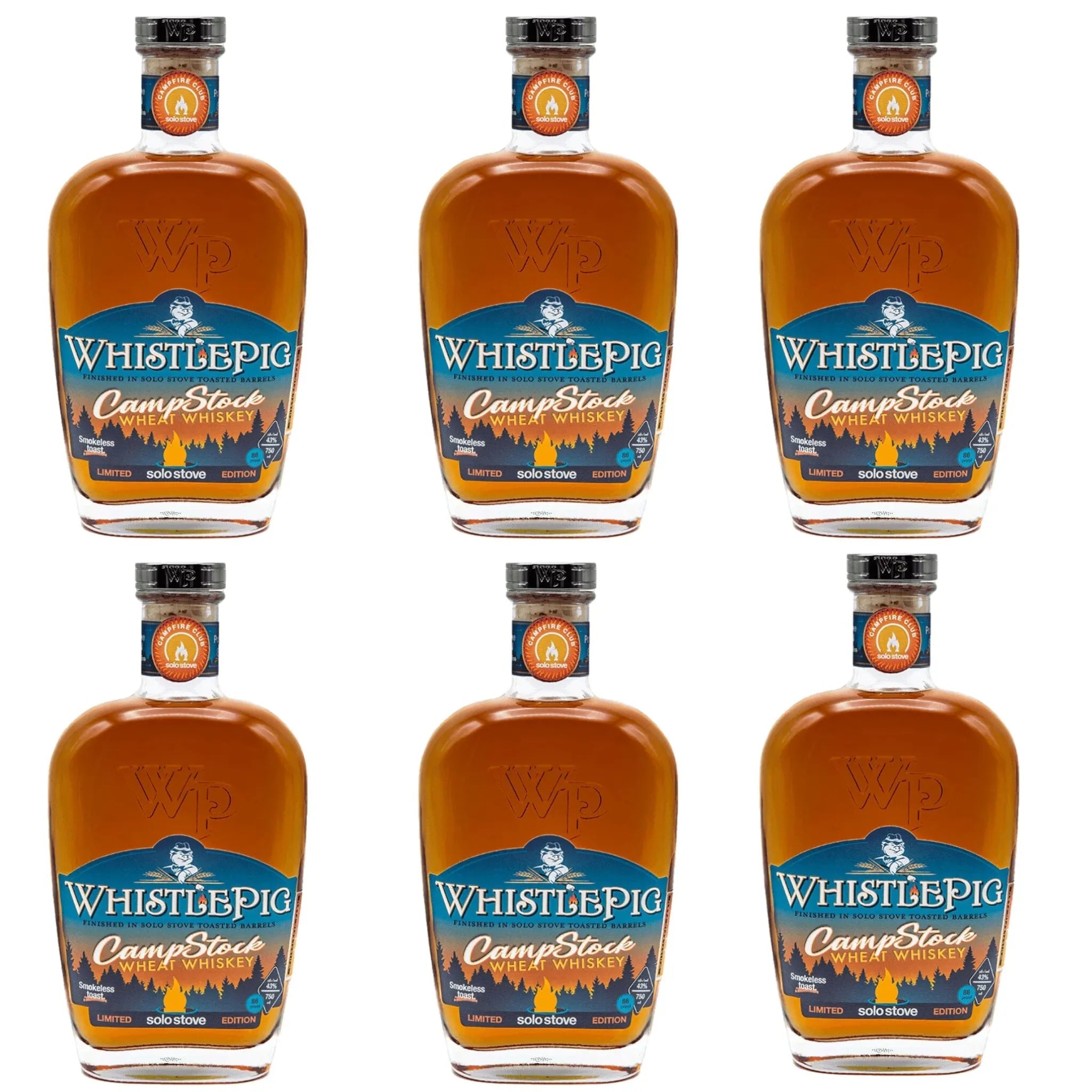 Whistlepig Wheat Whiskey Campstock Solo Stove Toasted Limited Edition