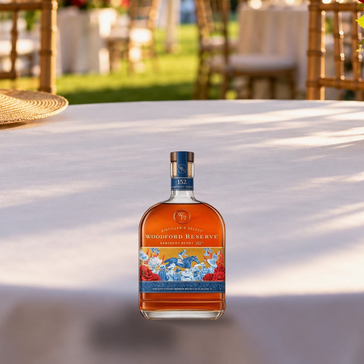 Woodford Reserve Derby 152 Edition Kentucky Straight Bourbon Whiskey Limited Release garden party tent