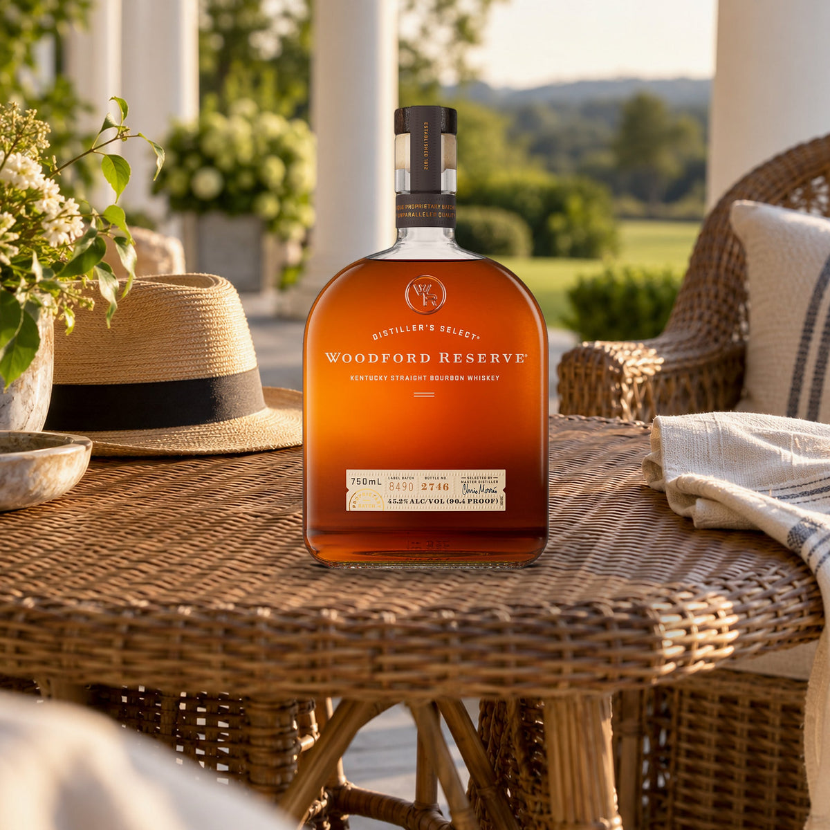 Woodford Reserve Kentucky Straight Bourbon Whiskey clubhouse veranda