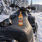 Yukon Jack Fire Liqueur snowmobile seat